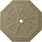 Ekena Millwork Spring Octagonal Ceiling Medallion (Canopies up to 3"), 29 1/8"OD x 2 1/4"ID x 1 1/8"P, Gobi Desert CM30SPGDF - alternate 1